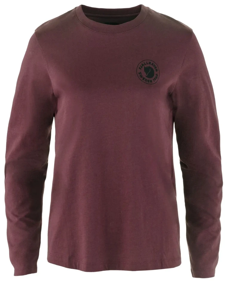 Fjallraven 1960 Logo T-shirt LS W, kolor: 357 - Port