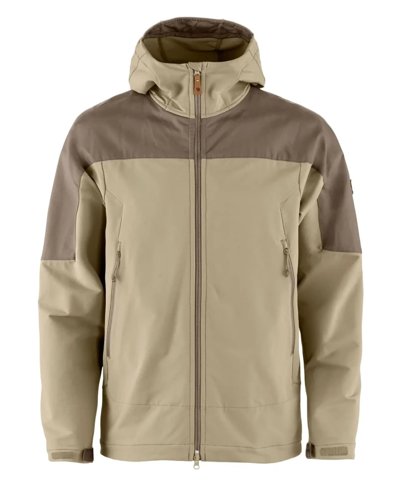 Fjallraven Keb Agile Winter Jacket, kolor: 118-244 - Fossil-Suede Brown