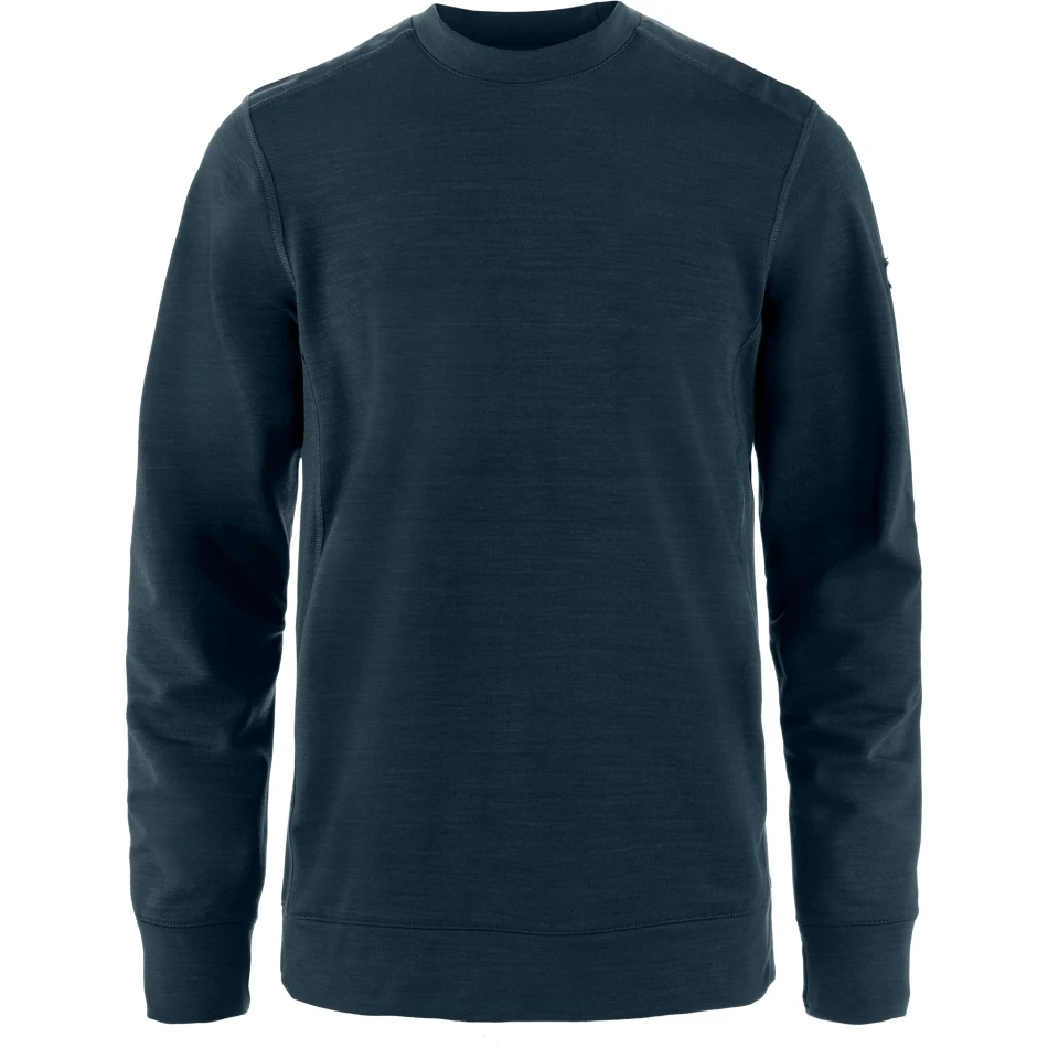 Fjallraven Keb Fleece Crew Neck, kolor: 555 - Dark Navy