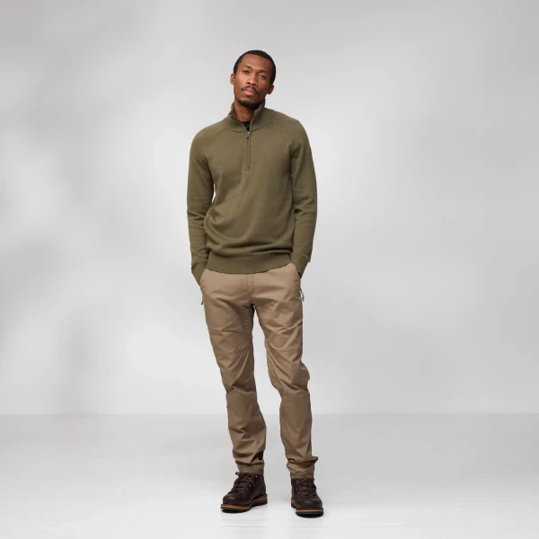 Fjallraven Ovik Lite Half Zip, kolor: 020-999 - Grey-Melange