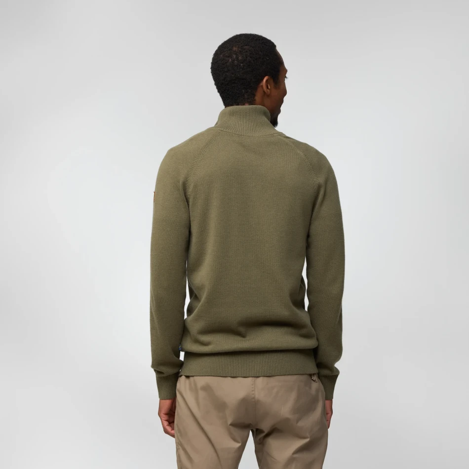 Fjallraven Ovik Lite Half Zip, kolor: 020-999 - Grey-Melange