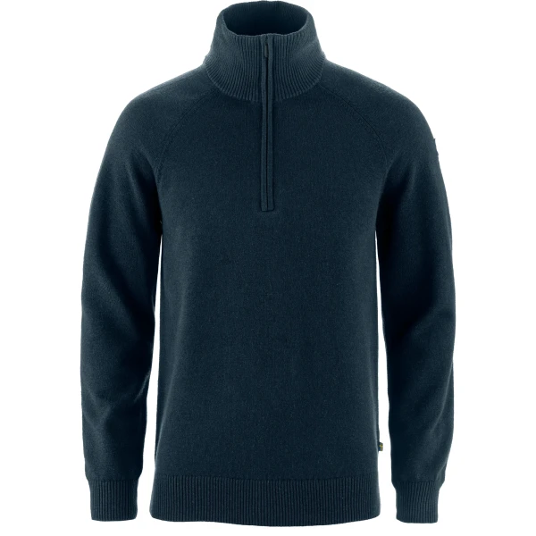 Fjallraven Ovik Lite Half Zip, kolor: 555 - Dark Navy