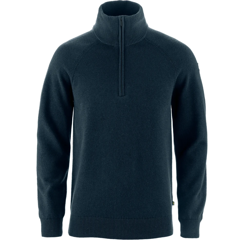 Fjallraven Ovik Lite Half Zip, kolor: 555 - Dark Navy