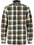 Fjallraven Fjallglim Shirt LS, kolor: 265-113 - Wood Brown-Chalk White