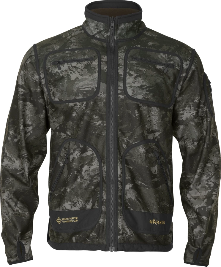 Kamko NOCTYX WSP rev. fleece jacket, kolor: AXIS MSP Black / Willow Green