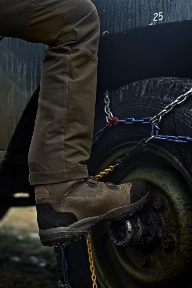 Hill Trousers, kolor: willow green / brown