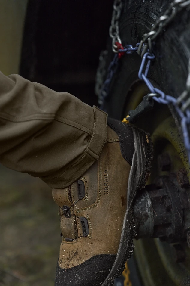 Hill Trousers, kolor: willow green / brown