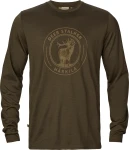 Game L/S t-shirt, kolor: willow green stag