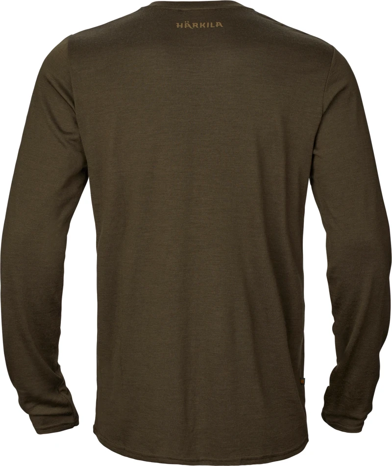 Game L/S t-shirt, kolor: willow green stag