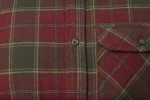Glen Flannel Shirt, kolor: Red Forest Check