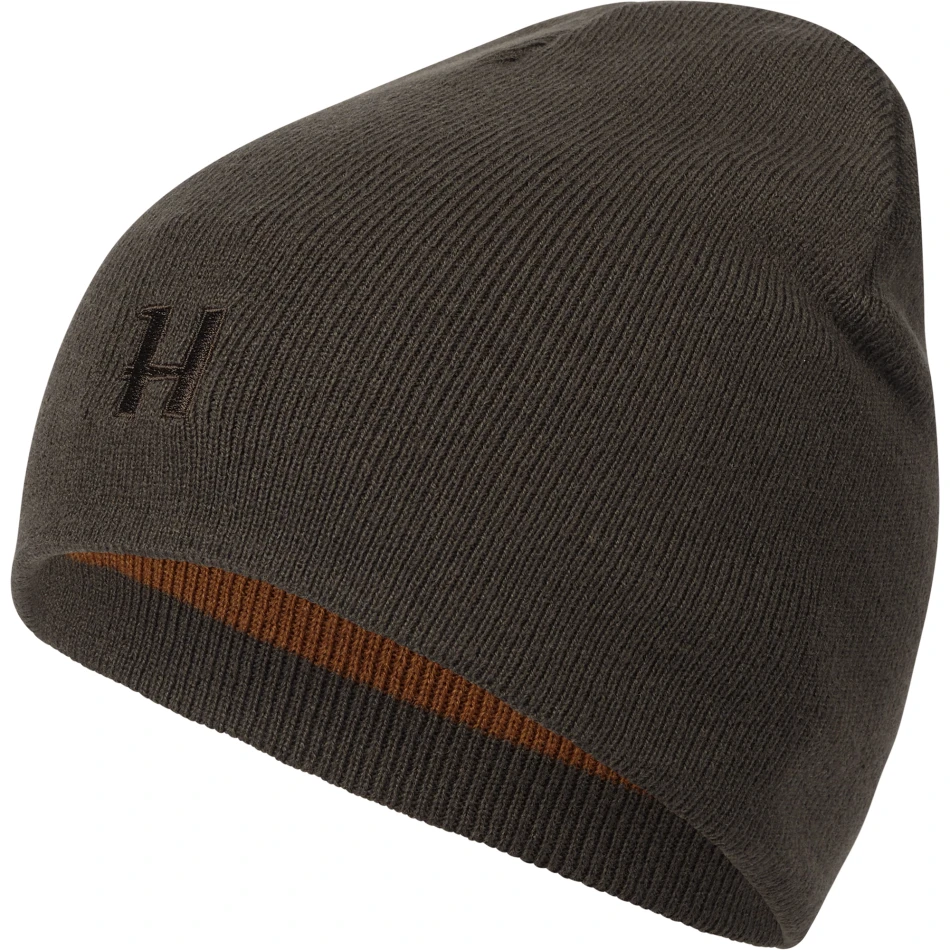 Reversible Beanie, kolor: 1042 - Shadow brown / Rustique clay