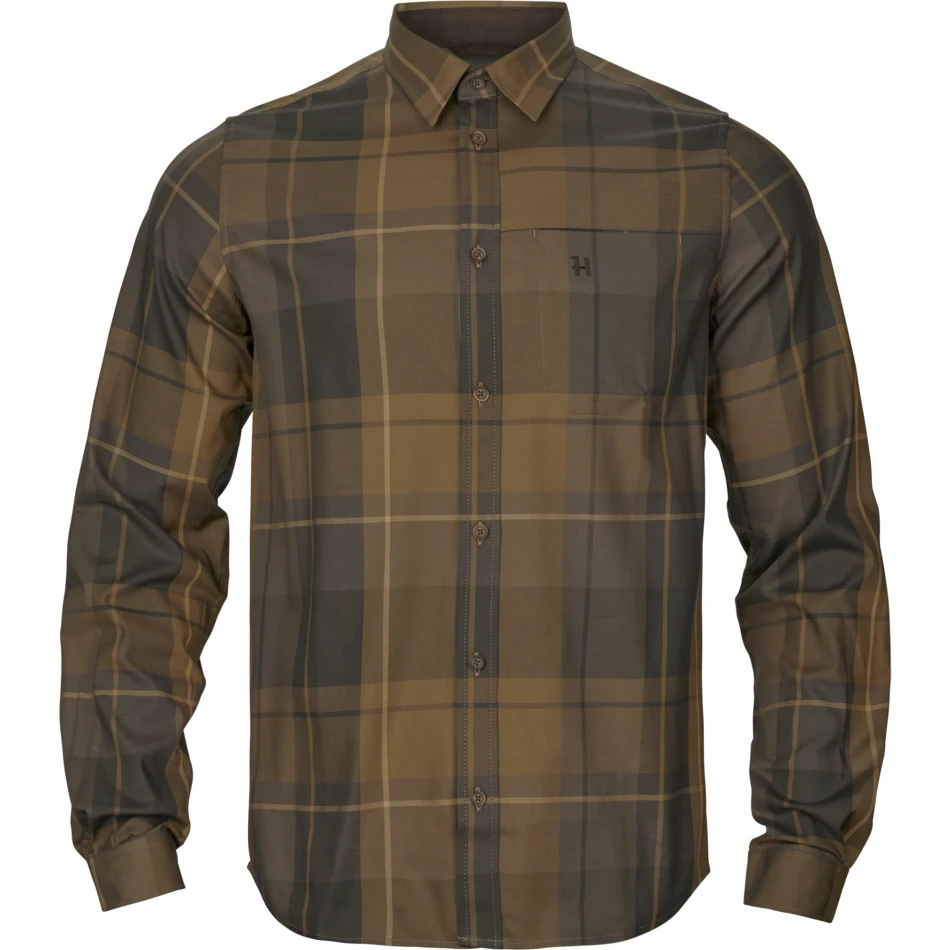 Akse L/S Shirt, kolor: 7106 - Willow Green Check