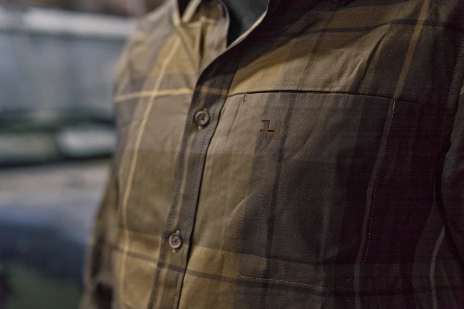 Akse L/S Shirt, kolor: 7106 - Willow Green Check