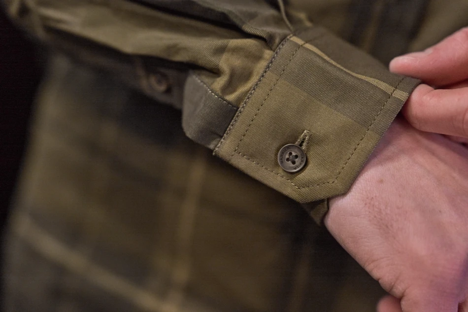 Akse L/S Shirt, kolor: 7106 - Willow Green Check