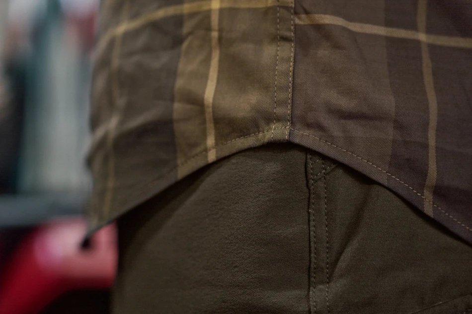 Akse L/S Shirt, kolor: 7106 - Willow Green Check