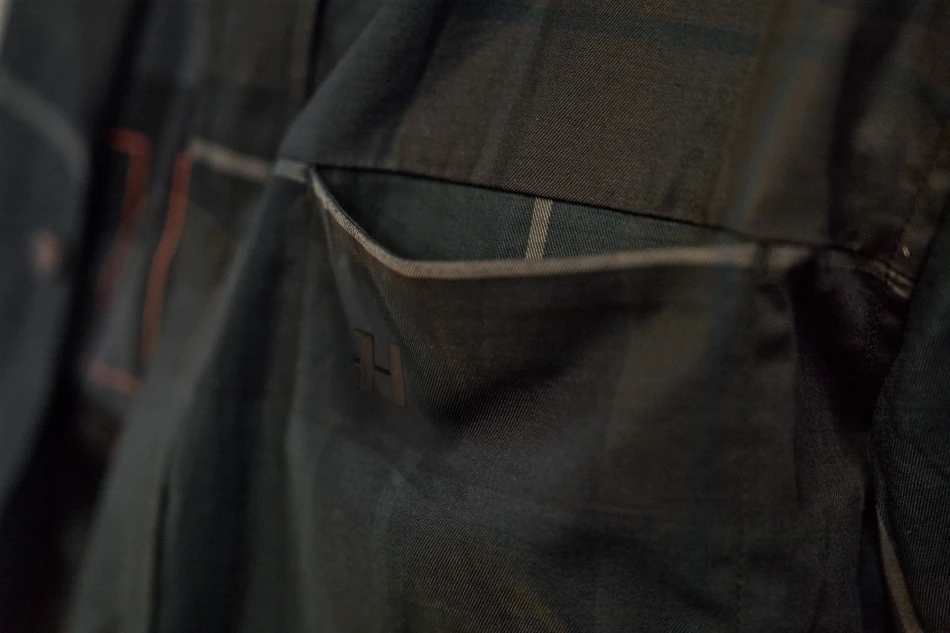 Akse L/S Shirt, kolor: 8009 - Shadow Brown Check