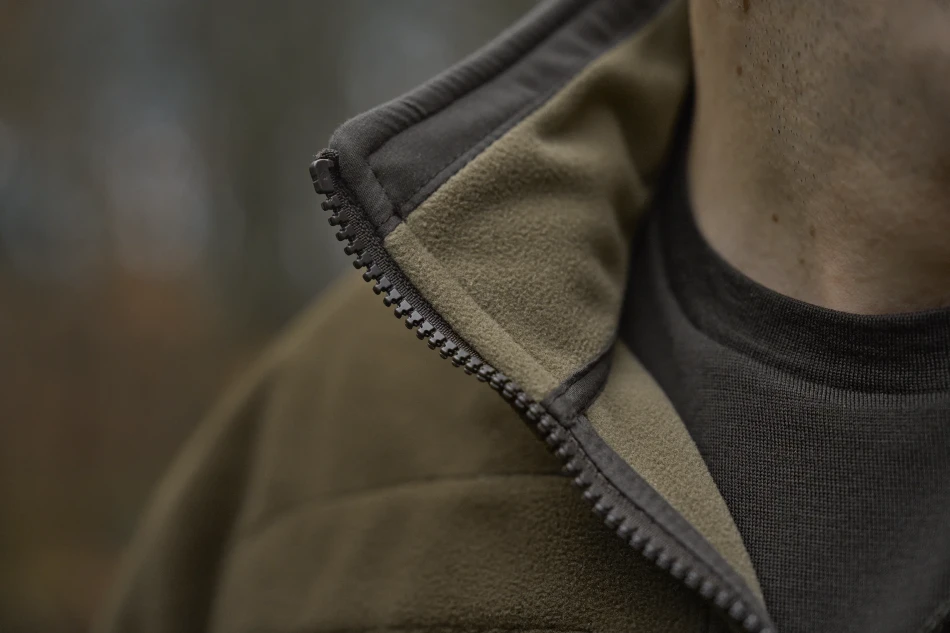 Kamko Fleece, kolor: Dark Antique Bronze / Willow Green