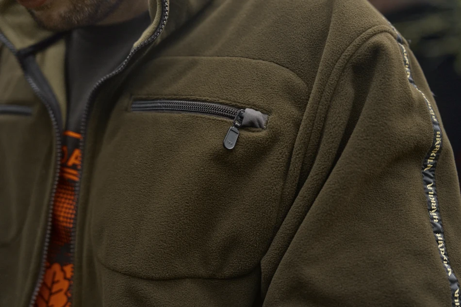 Kamko Fleece, kolor: Dark Antique Bronze / Willow Green