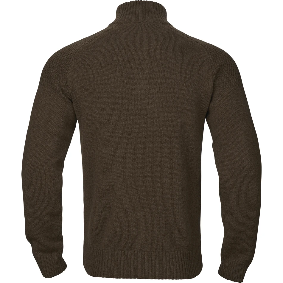 Harkila Vincent Merino Half Zip Pullover, kolor: Demitasse Brown