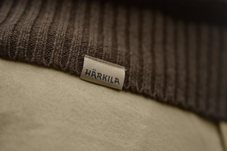 Harkila Vincent Merino Half Zip Pullover, kolor: Demitasse Brown