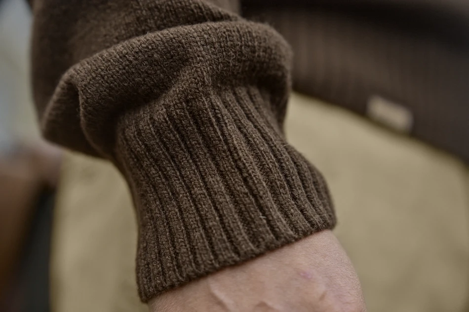 Harkila Vincent Merino Half Zip Pullover, kolor: Demitasse Brown