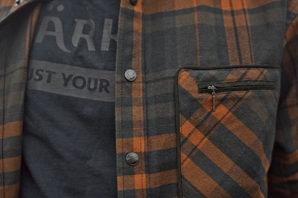 Pajala Shirt, kolor: Bombay Brown