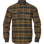 Harkila Aivak L/S Shirt, kolor: Buckthorn Brown