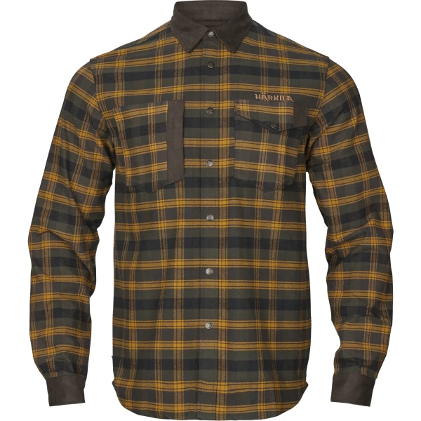 Harkila Aivak L/S Shirt, kolor: Buckthorn Brown