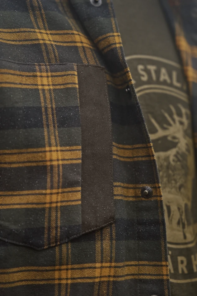 Harkila Aivak L/S Shirt, kolor: Buckthorn Brown