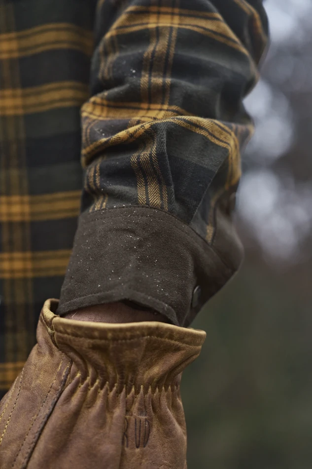 Harkila Aivak L/S Shirt, kolor: Buckthorn Brown