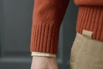 Harkila Vincent Merino V-Neck Pullover, kolor: Bombay Brown