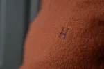 Harkila Vincent Merino V-Neck Pullover, kolor: Bombay Brown