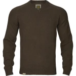 Harkila Vincent Merino V-Neck Pullover, kolor: Demitasse Brown