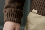 Harkila Vincent Merino V-Neck Pullover, kolor: Demitasse Brown