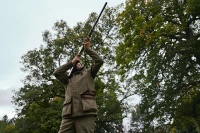 Harkila Kenmore GTX Jacket, kolor: Forest Green/Herringbone