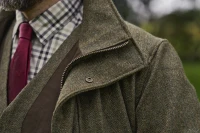 Harkila Kenmore GTX Jacket, kolor: Forest Green/Herringbone