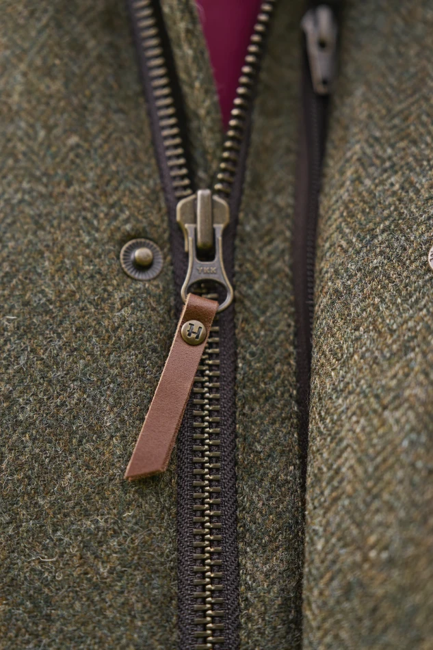 Harkila Kenmore GTX Jacket, kolor: Forest Green/Herringbone