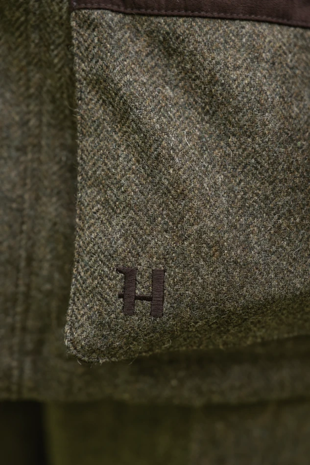 Harkila Kenmore GTX Jacket, kolor: Forest Green/Herringbone