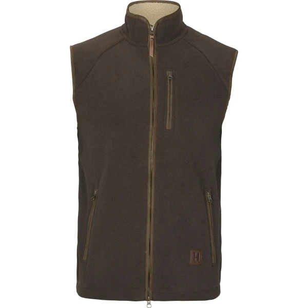 Harkila Sandhem Sherpa Fleece Waistcoat, kolor: Demitase Brown