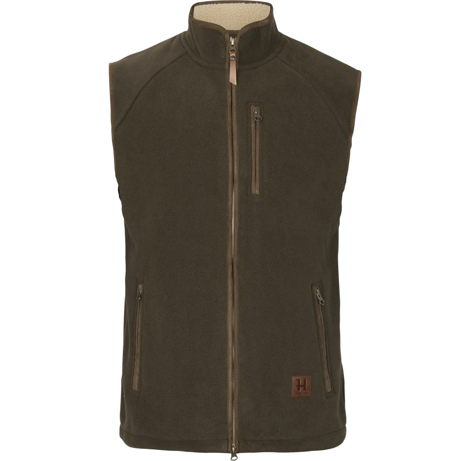Harkila Sandhem Sherpa Fleece Waistcoat, kolor: Willow Green