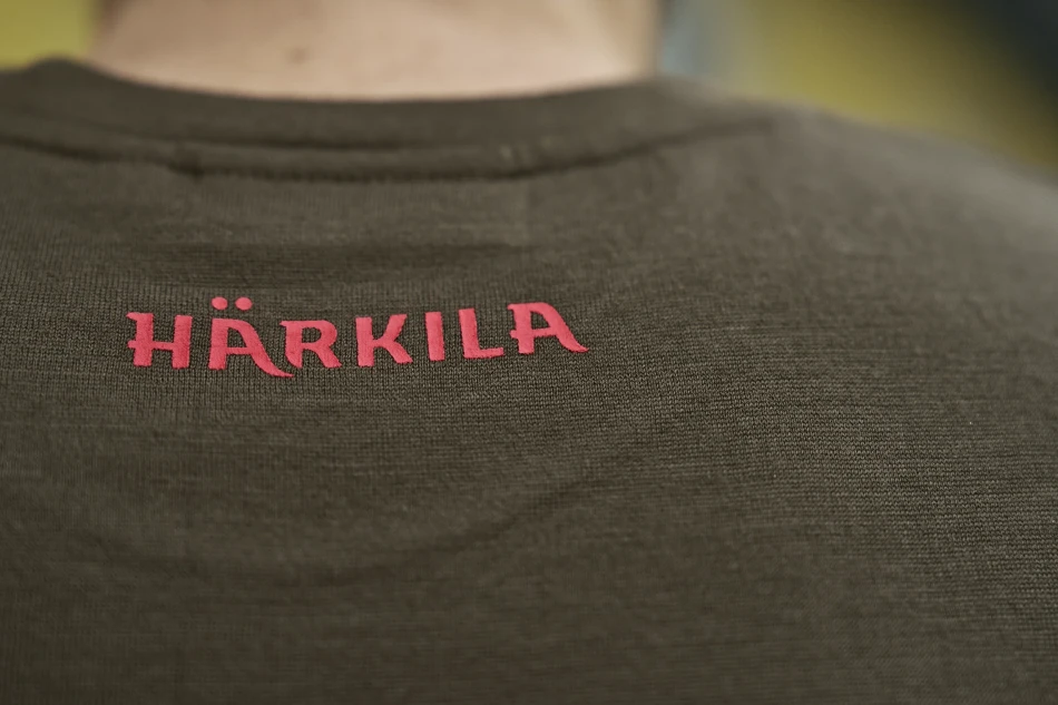 Harkila Game S/S t-shirt, kolor: Willow Green Moose