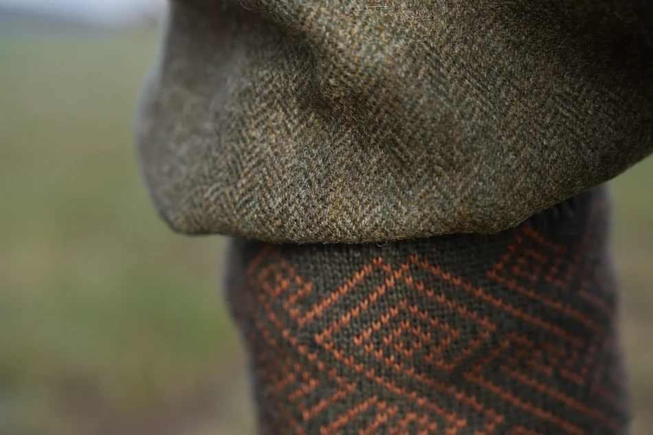 Harkila Kenmore GTX Breeks, kolor: Forest Green/Herringbone