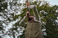 Harkila Kenmore Shooting Waistcoat, kolor: Forest Green/Herringbone