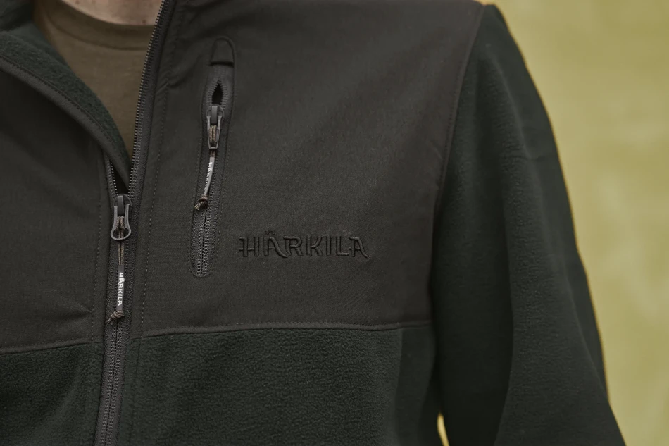 Harkila Fjell Fleece Jacket, kolor: Jet Set/Meteorite