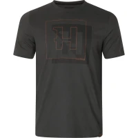 Harkila H-logo S/S T-shirt, kolor: Phantom