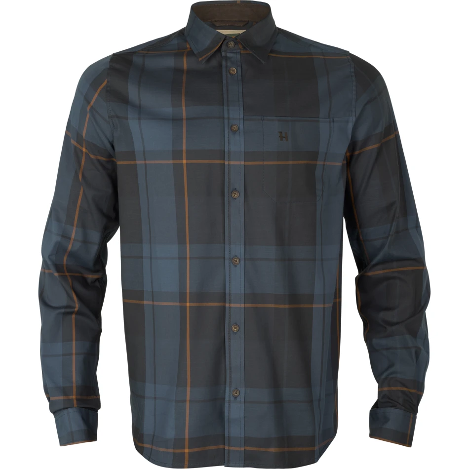 Akse L/S Shirt, kolor: Blackberry Check