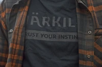 Harkila Logo S/S T-shirt, kolor: Dark Navy