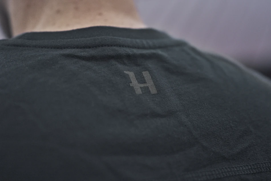 Harkila Logo S/S T-shirt, kolor: Dark Navy