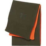 Harkila Reversible Scarf, kolor: Willow Green/Orange