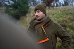 Harkila Reversible Scarf, kolor: Willow Green/Orange